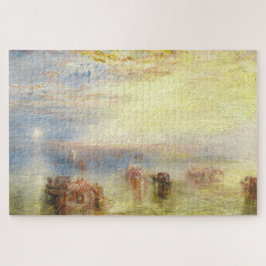 Anfahrt nach Venedig, Puzzle Turner Art