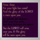 Anfahrt & Shine Poster (Vorne)