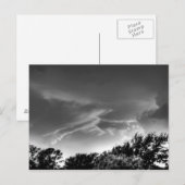 Anfahrt zur Storm-Postkarte Postkarte (Vorne/Hinten)