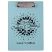 Anfällig für Wander Traveller Klemmbrett (Vorderseite)