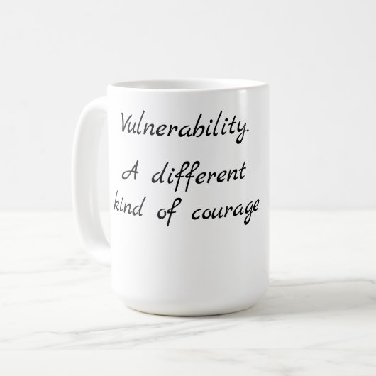 Anfälligkeitsbindungsstile inspiriert kaffeetasse (Vorderseite Links)