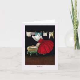 Anfang der 1900er-Jahre Montag Sunbonnet Sue Karte