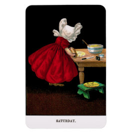 Anfang der 1900er Jahre Sunbonnet Sue Magnet