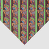 Anfang der 1940er Jahre Schönes Button-up-Mädchen Seidenpapier (Ausschnitt)