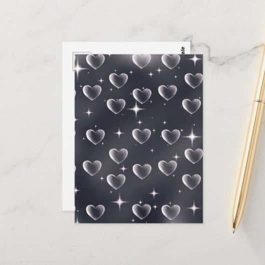 Anfang der 2000er Jahre Kunst der Schwarzen und We Postkarte (Vorderseite/Rückseite Beispiel)