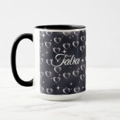 Anfang der 2000er Jahre Kunst der Schwarzen und We Tasse (Links)