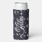 Anfang der 2000er Jahre Schwarz-Weiß-Herz Old Scho Selters Dosenkühler (Seltzer Vorderseite)