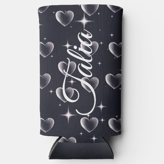 Anfang der 2000er Jahre Schwarz-Weiß-Herz Old Scho Selters Dosenkühler (Vorderseite)