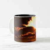 Anfang der Enden-Tasse Zweifarbige Tasse (Vorderseite Links)