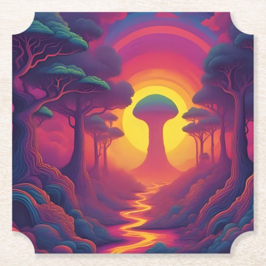 Anfang der Fall Art Untersetzer (Vorderseite)