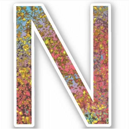 ANFANG DER HAUPTSTADT FARBSCHREIBEN AUFKLEBER (Vorderseite)