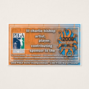 Anfang der WELTEN 2008 Discgolfspieler