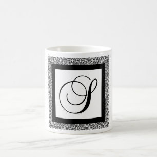 ANFANG-MONOGRAMM KAFFEETASSE