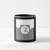 ANFANG-MONOGRAMM TASSE (Zentrum)