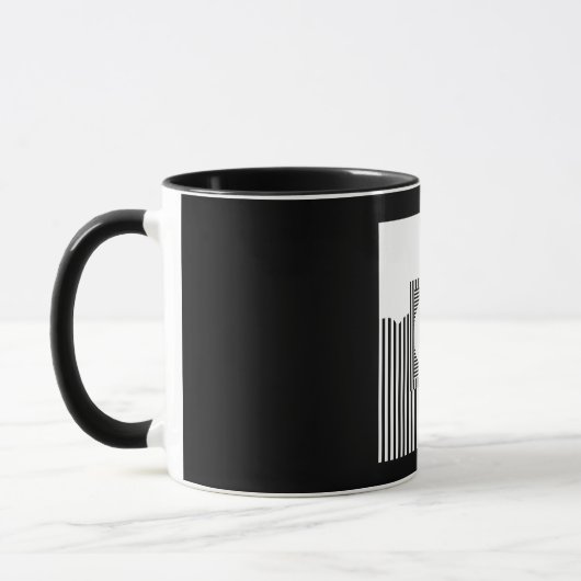 ANFANG-MONOGRAMM TASSE (Links)