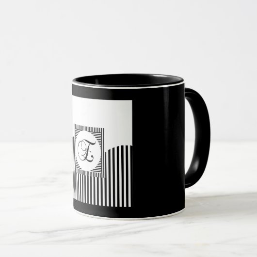 ANFANG-MONOGRAMM TASSE (VorderseiteRechts)