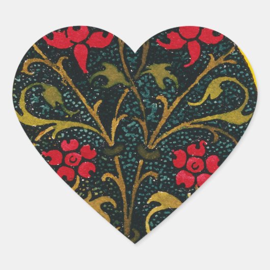 ANFANG O, 1520. Herz-Aufkleber (Vorderseite)