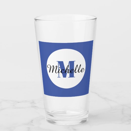 ANFANG UND BEZEICHNUNG DES GLAS (Vorderseite)