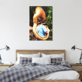 ANFANG UNTER $100 - Sousaphone Marching Away Leinwanddruck (Insitu (Schlafzimmer))
