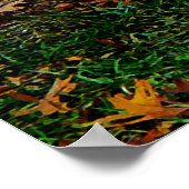 ANFANG UNTER $20 - Collie on Lawn Poster (Ecke)