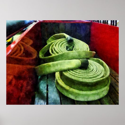 ANFANG UNTER $20 - Gedeckte Feuerschläuche Poster (Vorne)