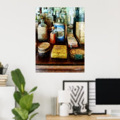 ANFANG UNTER $20 Husten und Zahnpulver Poster (Heimbüro)