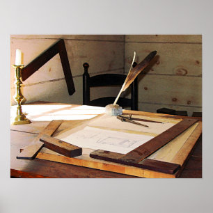 ANFANG UNTER $20 - Kompass und T-Square Poster
