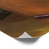 ANFANG UNTER $20 - Quill, Papers and Pipe Poster (Ecke)