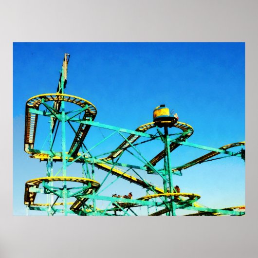 ANFANG UNTER $20 - Roller Untersetzer Poster (Vorne)