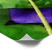 ANFANG UNTER $20 - Rosa und Lila Morgenglori Poster (Ecke)