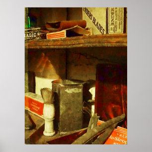 ANFANG UNTER $20 - Shave Brush Poster