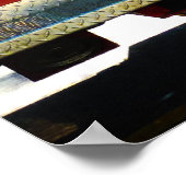 ANFANG UNTER $20 - Spurweiten für Feuerwehrfahrzeu Poster (Ecke)