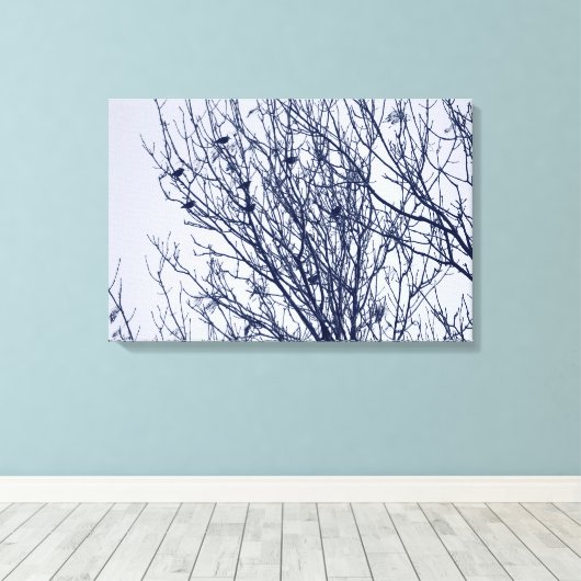 Anfänge in einem Baum Leinwanddruck (Insitu (Holzboden))