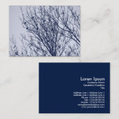 Anfänge in einem Baum Visitenkarte (Vorne/Hinten)