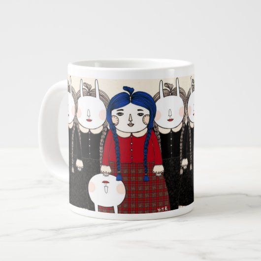 Anfangen 2013 Jumbo-Tasse (Vorderseite Links)