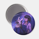 Anfangen mit einem Hund Magnet (Vorderseite/Rückseite)