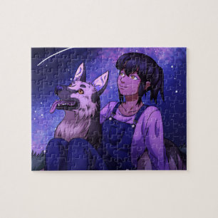 Anfangen mit einem Hund Puzzle