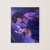 Anfangen mit einem Hund Puzzle (Vertikal)