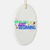 ANFANGENDE OVALE VERZIERUNG KERAMIKORNAMENT (Rechts)