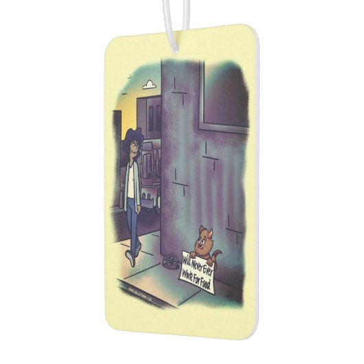 Anfänger der Katzenluft Autolufterfrischer (Links)