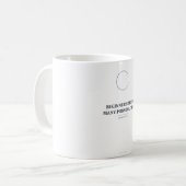 Anfänger-Geist — Zen-Kaffeetasse Kaffeetasse (Vorderseite Links)