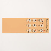 Anfänger Yoga Posen Anleitung Yogamatte (Vorderseite (Horizontal))