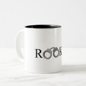 Anfänger Zweifarbige Tasse (Vorderseite Links)
