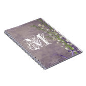 Anfängerbuch der Blume Lace Monogram Notizblock (Rechte Seite)