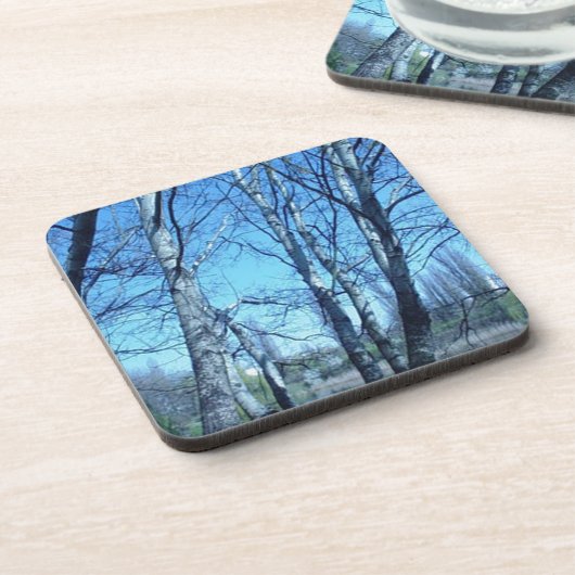 Anfängerfeder Getränkeuntersetzer (Linke Seite)