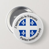 Anfängerknopf Quebec Button (Vorne & Hinten)