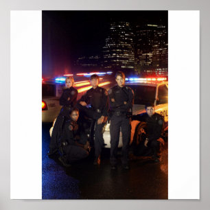 Anfängers-Blau Poster