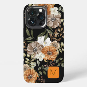 Anfänglich elegante Farbgebung Schwarz und Braun iPhone 13 Pro Hülle