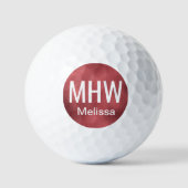 Anfänglich Golfball (Vorderseite)