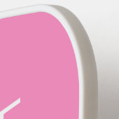 Anfänglich rosa Pickleball Paddle (Linke Seite)